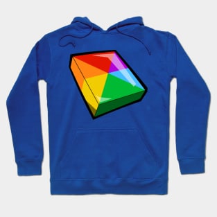 Rainbow Mixel Cubit Hoodie